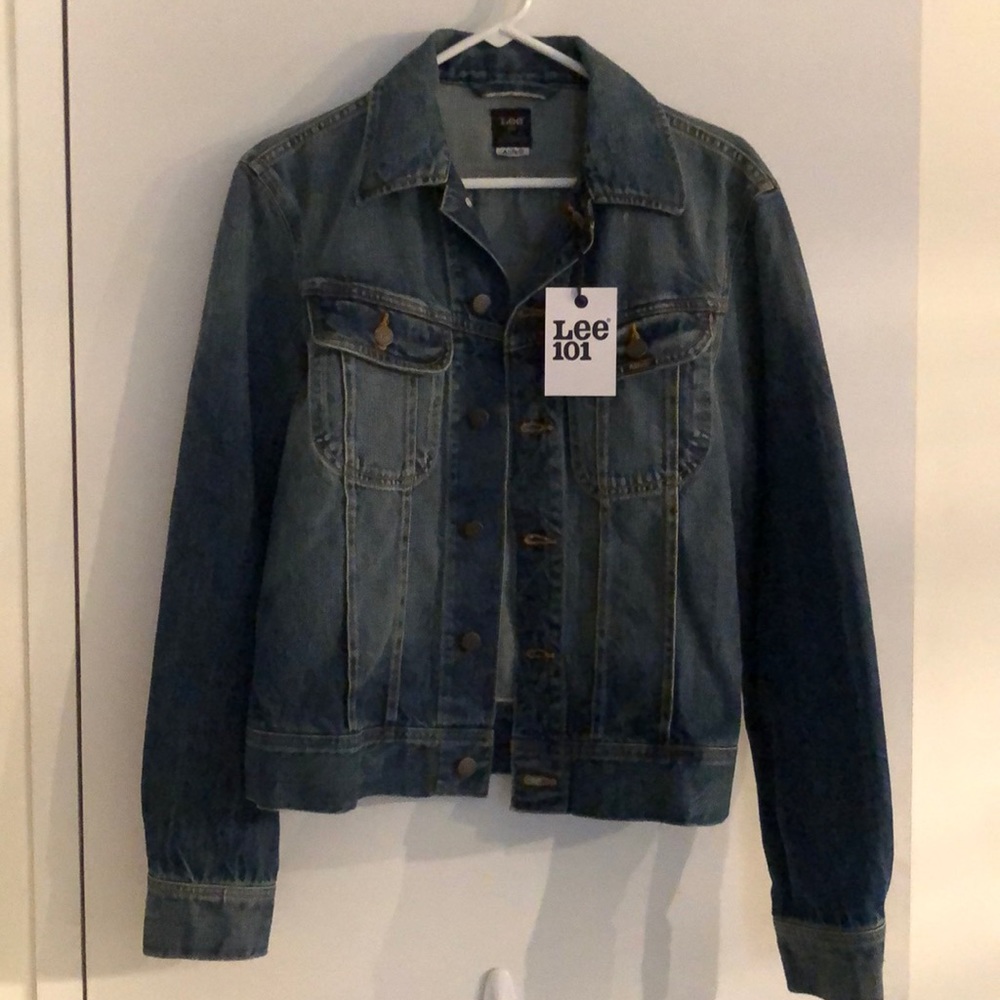 NWT Alife/Lee 101 Rider Jacket - Medium Worn Wash